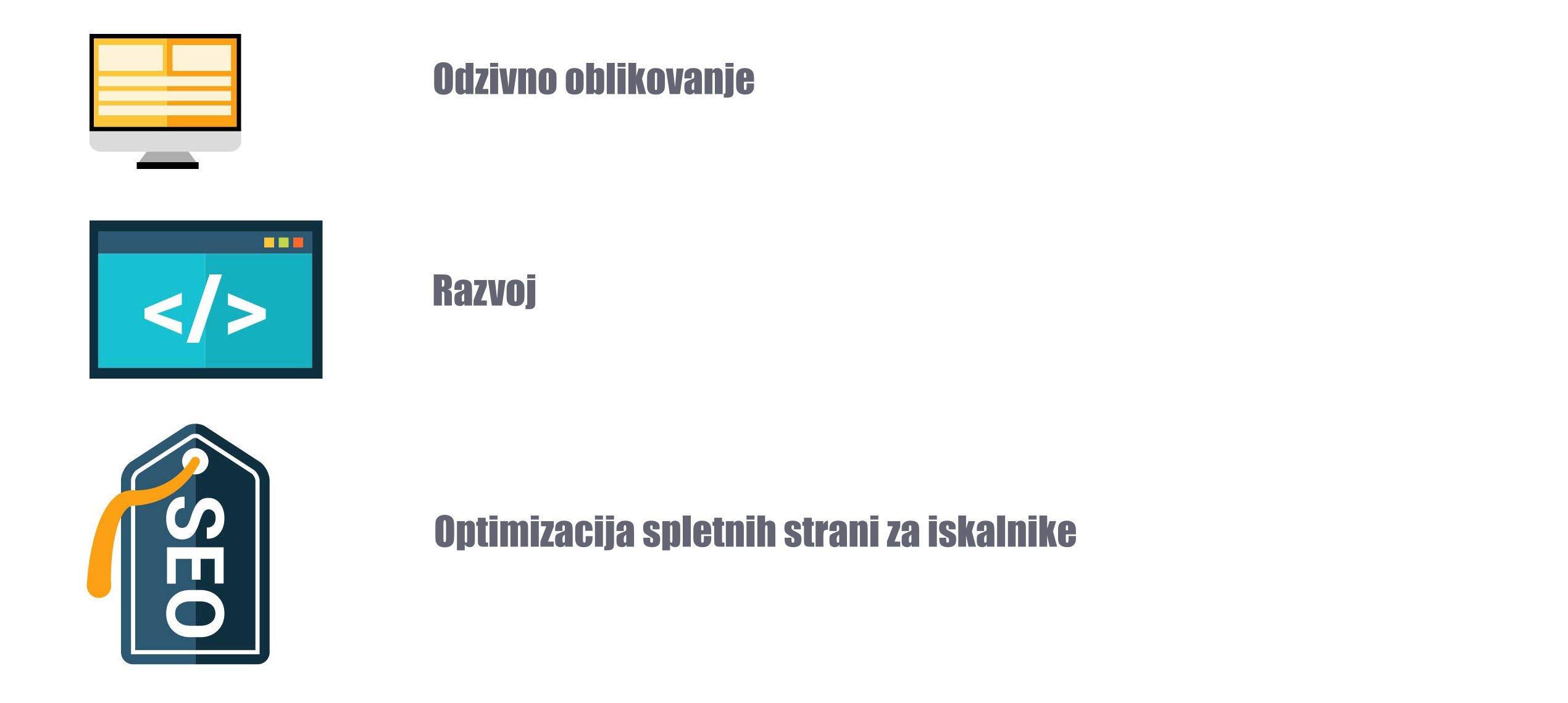 Izdelava spletnih strani je storitev, s katero se v našem podjetju ukvarjamo že več kot 10 let. Vrhunski grafični oblikovalci, programerji z več letnimi izkušnjami in izkušeni marketinški svetovalci. eSplet.com je registrirana blagovna znamka podjetja Vlaganje, d.o.o.